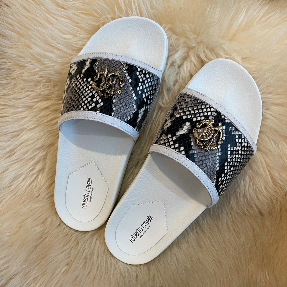 Robert Cavalli unisex slides